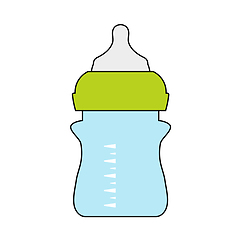 Image showing Baby Bottle Icon