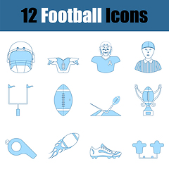 Image showing Football Icon Set