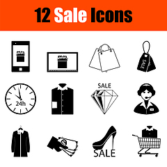 Image showing Sale Icon Set