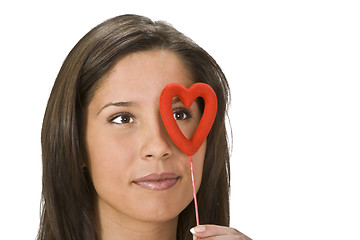 Image showing Valentine monocle