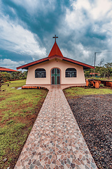 Image showing Small rural church in Pococi Limon, Costa Rica