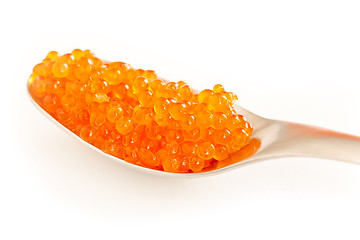 Image showing Salmon roe close up