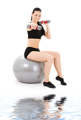 Image showing fitness instructor