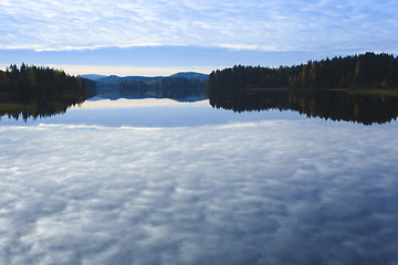 Image showing View from the lake