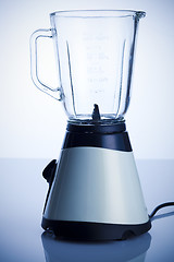 Image showing Empty blender (blue toning)