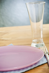 Image showing Empty plates
