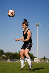 Image showing Soccer player