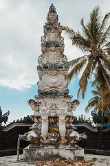 Image showing Small Hindu Temple, Nusa penida island, Bali Indonesia