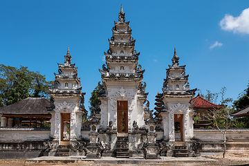 Image showing Small Hindu Temple, Nusa penida island, Bali Indonesia