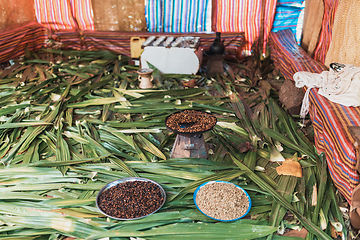 Image showing traditional Ethiopian coffee place