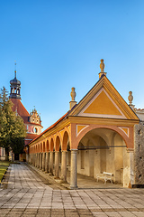 Image showing Rondell Pavilion, Castle Jindrichuv Hradec castle in Czech Republic