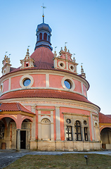 Image showing Rondell Pavilion, Castle Jindrichuv Hradec castle in Czech Republic