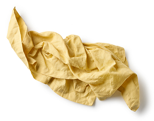 Image showing crumpled cotton napkin