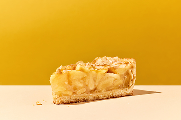 Image showing piece of apple cake