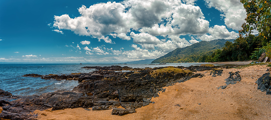 Image showing Beautiful view of the coast of Masoala National Park in Madagascar