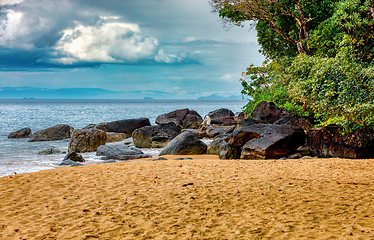 Image showing Beautiful view of the coast of Masoala National Park in Madagascar