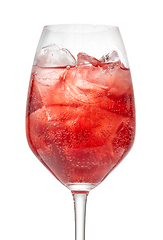 Image showing fresh sparkling summer cocktail