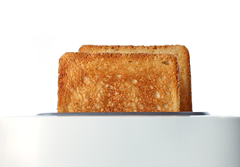 Image showing toasted bread slices