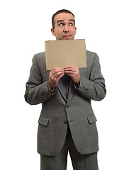 Image showing Hopeful Businessman