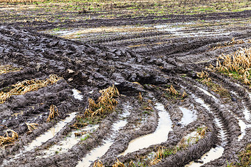 Image showing road in a rural area