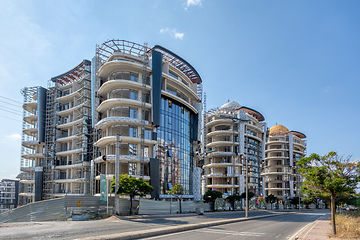 Image showing Modern construction of residential houses in Gebze, part of Istanbul, Turkey