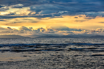 Image showing Idyllic sunset landscape. Tarcoles, Costa Rica