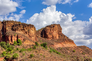 Image showing Mountain landscape with canyon, Ethiopia