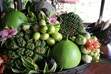 Image showing Tropical fruit
