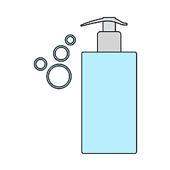 Image showing Dispenser Of Liquid Soap Icon