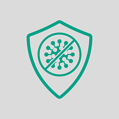 Image showing Shield From Coronavirus Icon