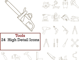 Image showing Tools Icon Set