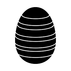 Image showing Easter Egg With Ornate Icon