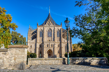 Image showing Famous Saint Barbara's Cathedral, Kutna Hora, Czech Republic