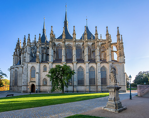 Image showing Famous Saint Barbara's Cathedral, Kutna Hora, Czech Republic