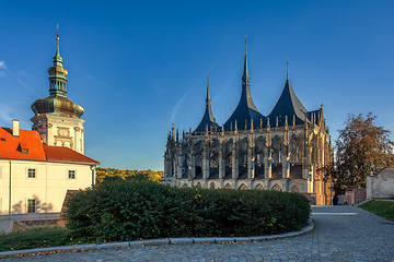 Image showing Famous Saint Barbara's Cathedral, Kutna Hora, Czech Republic