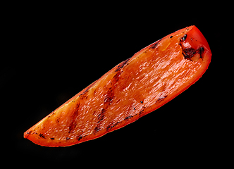 Image showing grilled red paprika