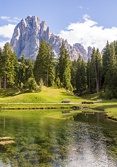 Image showing beautiful alps landscape