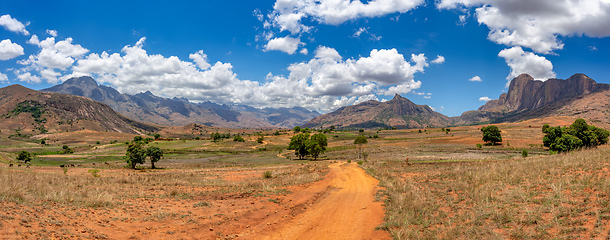 Image showing Andringitra national park,mountain landscape, Madagascar wilderness landscape