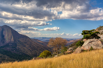 Image showing Andringitra national park,mountain landscape, Madagascar wilderness landscape