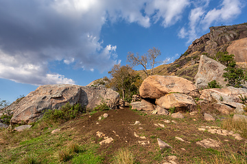 Image showing Andringitra national park,mountain landscape, Madagascar wilderness landscape