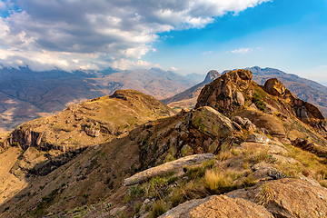 Image showing Andringitra national park,mountain landscape, Madagascar wilderness landscape