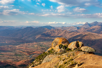 Image showing Andringitra national park,mountain landscape, Madagascar wilderness landscape