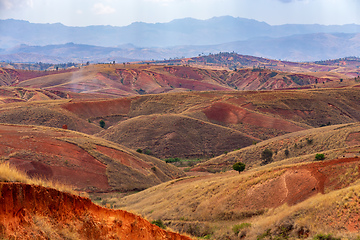 Image showing Devastated central Madagascar landscape - Mandoto, Vakinankaratra Madagascar