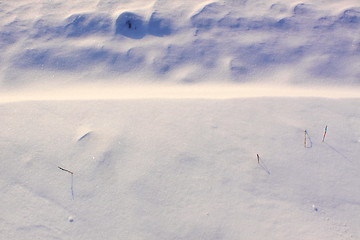 Image showing snow field