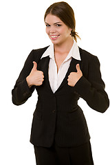 Image showing Thumbs up