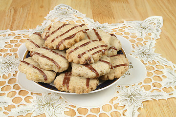 Image showing Nut cookies