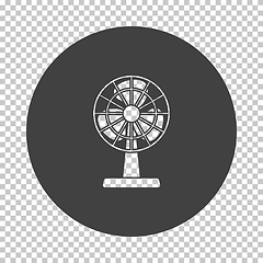 Image showing Electric Fan Icon