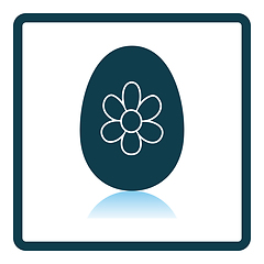 Image showing Easter Egg With Ornate Icon