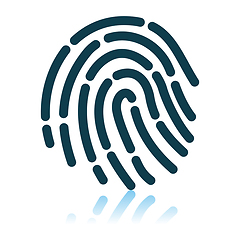Image showing Fingerprint Icon