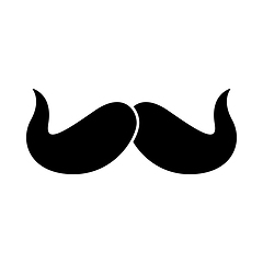 Image showing Poirot Mustache Icon